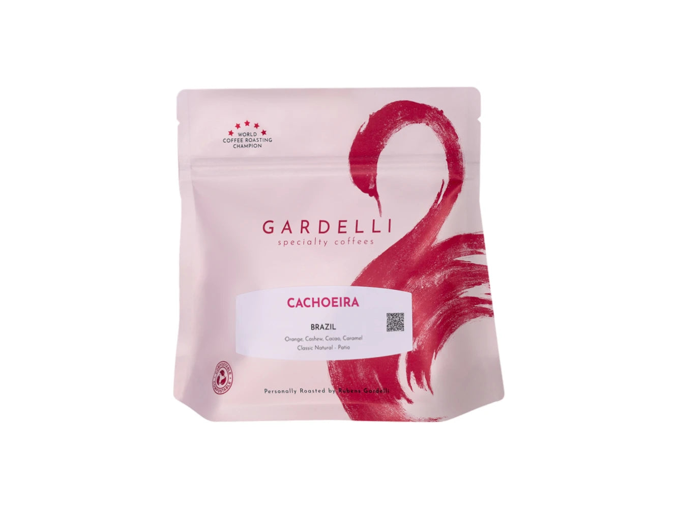 Gardelli Cachoeira coffee package on a white background
