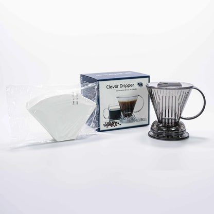 Clever Dripper Large 500ml translucent gray, alternate view
