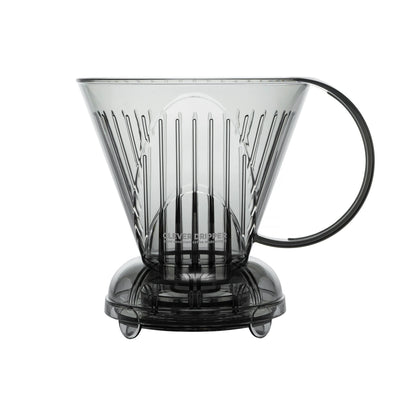 Clever Dripper Large 500ml translucent gray on a white background