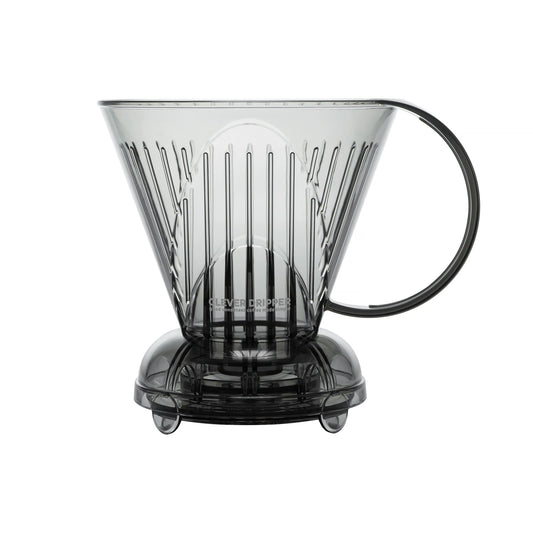 Clever Dripper Large 500ml translucent gray on a white background
