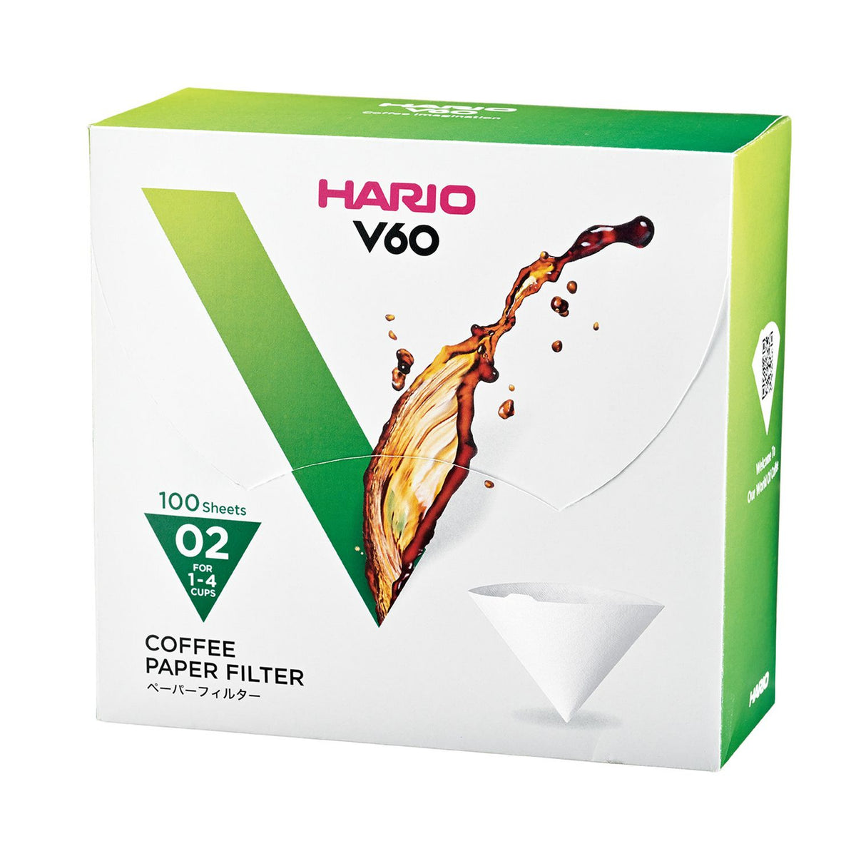 Hario V60-02 pappersfilter 100-pack