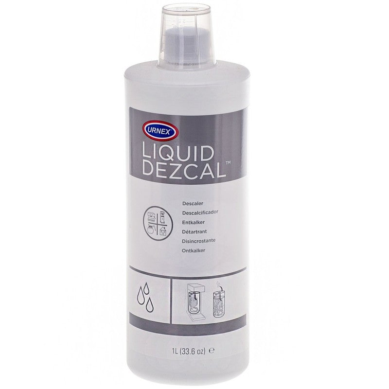 Urnex Dezcal descaling liquid 1L bottle front view
